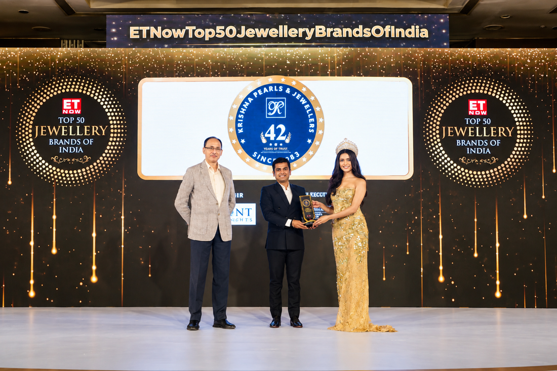 Celebrating Excellence: Krishna Pearls & Jewellers  in ET NOW's Top 50