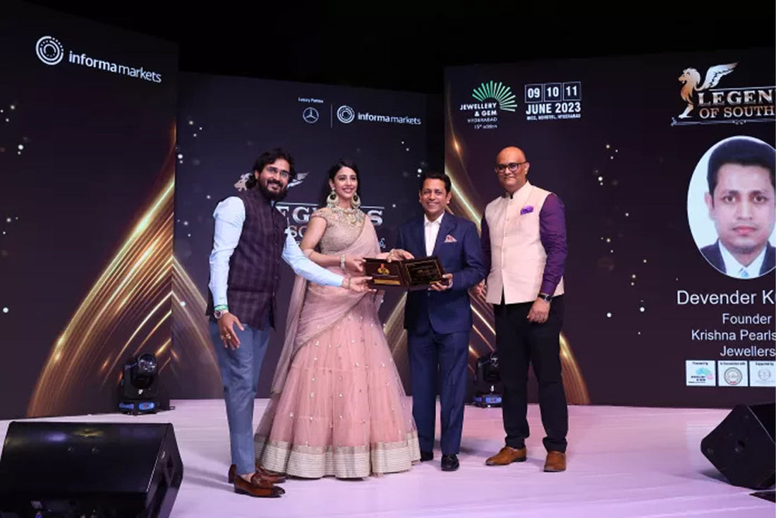 The Legends of South Award: Honouring the  Enduring Legacy of Krishna Pearls & Jewellers