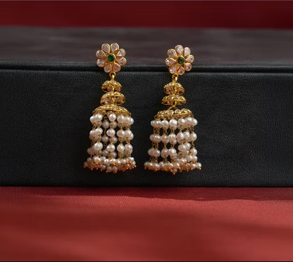 earrings_krishnapearlsandjewellers