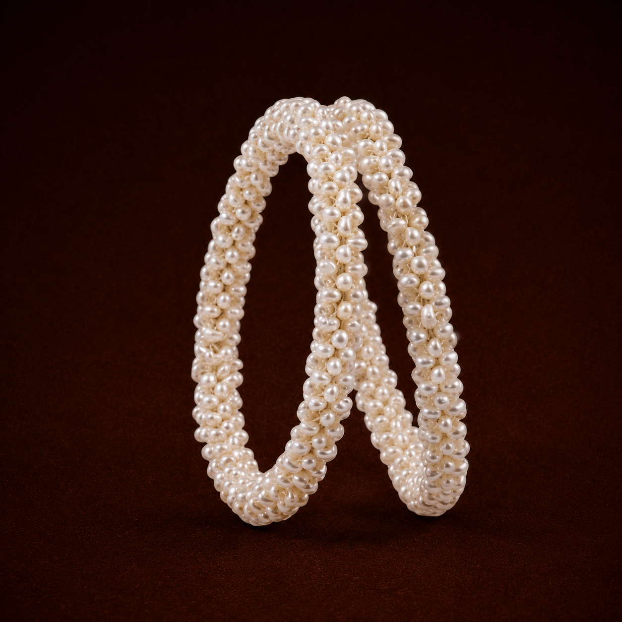 Pearl bangles for women Hyderabad – traditional & contemporary freshwater pearl bangles – Krishna Pearls & Jewellers