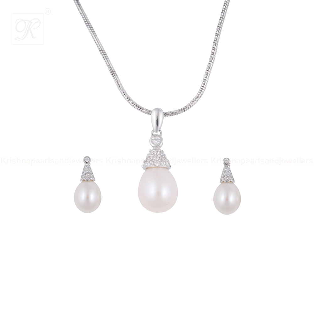 Timeless Teardrop Pearl Elegance Freshwater | Krishna Pearls and Jewellers