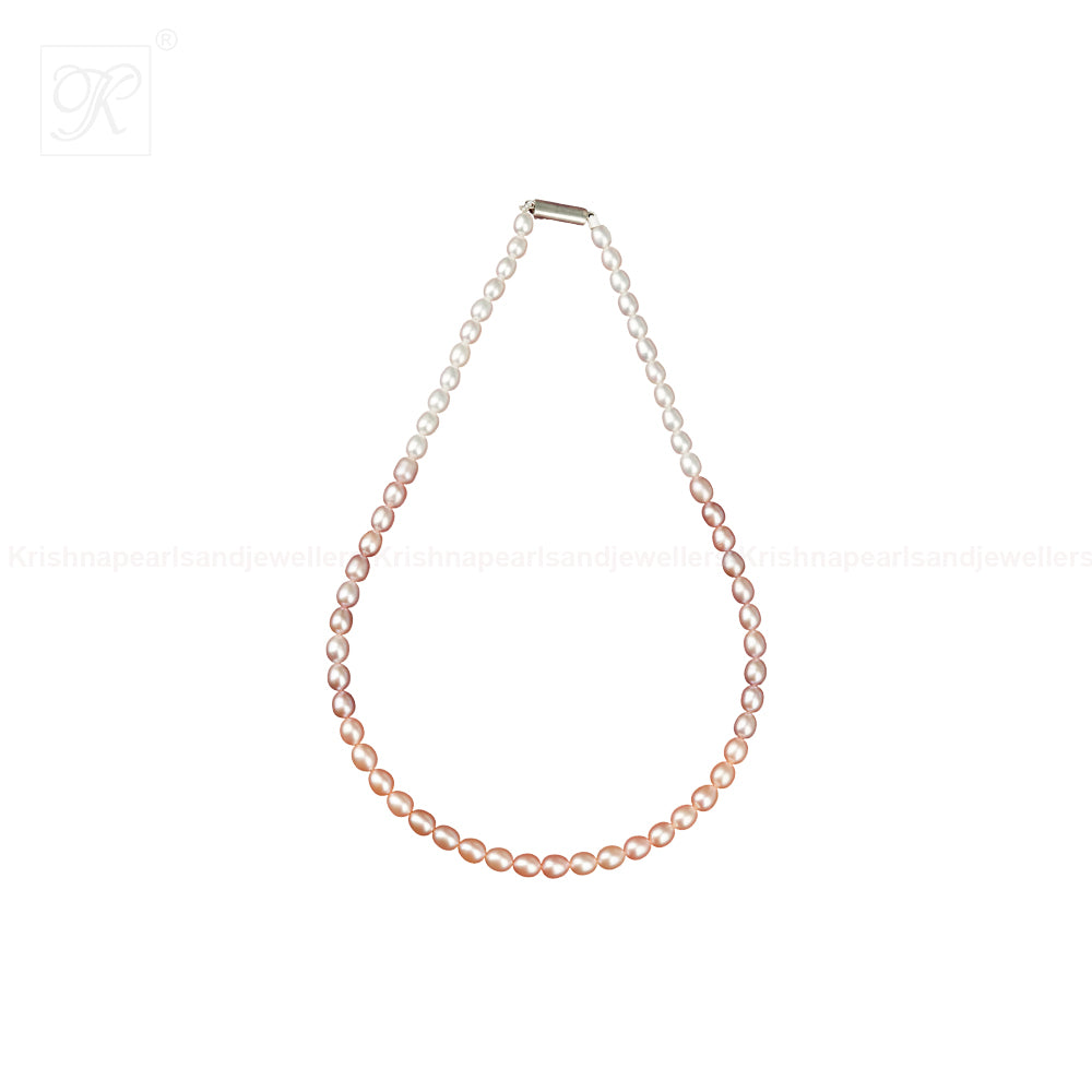 Ivory Glow Classic Pearl String Freshwater | Krishna Pearls and Jewellers