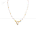 Classic Pearl Elegance String with Gold | Krishna Pearls and Jewellers