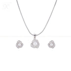 Blossom Grace Pearl Set Freshwater Pearl | Krishna Pearls and Jewellers