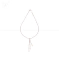 Trio Elegance: Silver Pendant Fancy string | Krishna Pearls and Jewellers