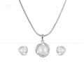 Swirling Radiance Pearl Set Freshwater | Krishna Pearls and Jewellers