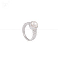 Classic Radiance: White Pearl Sterling | Krishna Pearls and Jewellers