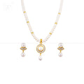 Regal Glow Pearl Jewelry Set Freshwater | Krishna Pearls and Jewellers