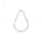 Triple-Strand White Pearl String with Gold | Krishna Pearls and Jewellers