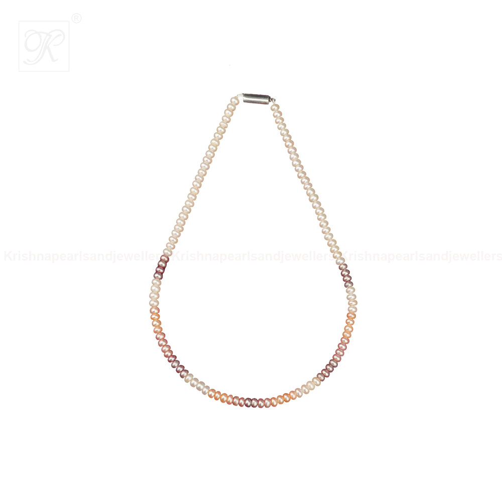 Pastel Elegance Multicolor Pearl String | Krishna Pearls and Jewellers