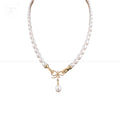 Golden Blossom Drop Pearl String Freshwater | Krishna Pearls and Jewellers