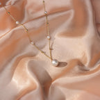 White Freshwater Pearl Pendant Necklace
