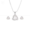 Pearl Halo Tri-Loop Set Freshwater Pearl | Krishna Pearls and Jewellers