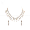 Royal Cascade Drop Pearl Necklace Set | Krishna Pearls and Jewellers