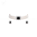 Green Grace Pearl Choker Set with | Krishna Pearls and Jewellers