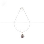 Mystic Bloom: Black Baroque Pearl Pendant | Krishna Pearls and Jewellers