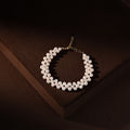 Adjustable Multi-Strand Pearl Bracelet