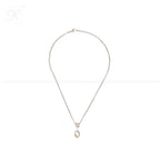Lustrous Drop: White Pearl Pendant Fancy | Krishna Pearls and Jewellers