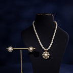 Vintage Halo Pearl Pendant Jewelry for Women