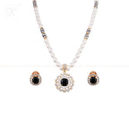 Ornate Radiance Pearl Jewelry Set | Krishna Pearls and Jewellers