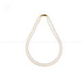Double-Strand White Freshwater Pearl string | Krishna Pearls and Jewellers