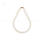 Double-Strand White Freshwater Pearl string | Krishna Pearls and Jewellers