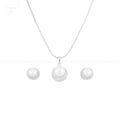 Celestial Glow Pearl Set – Dome CZ with | Krishna Pearls and Jewellers