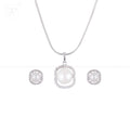 Twisted Halo Pearl Set – ROUND Cream Pearl | Krishna Pearls and Jewellers