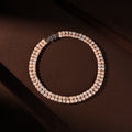 Premium Pink & White Pearl Choker