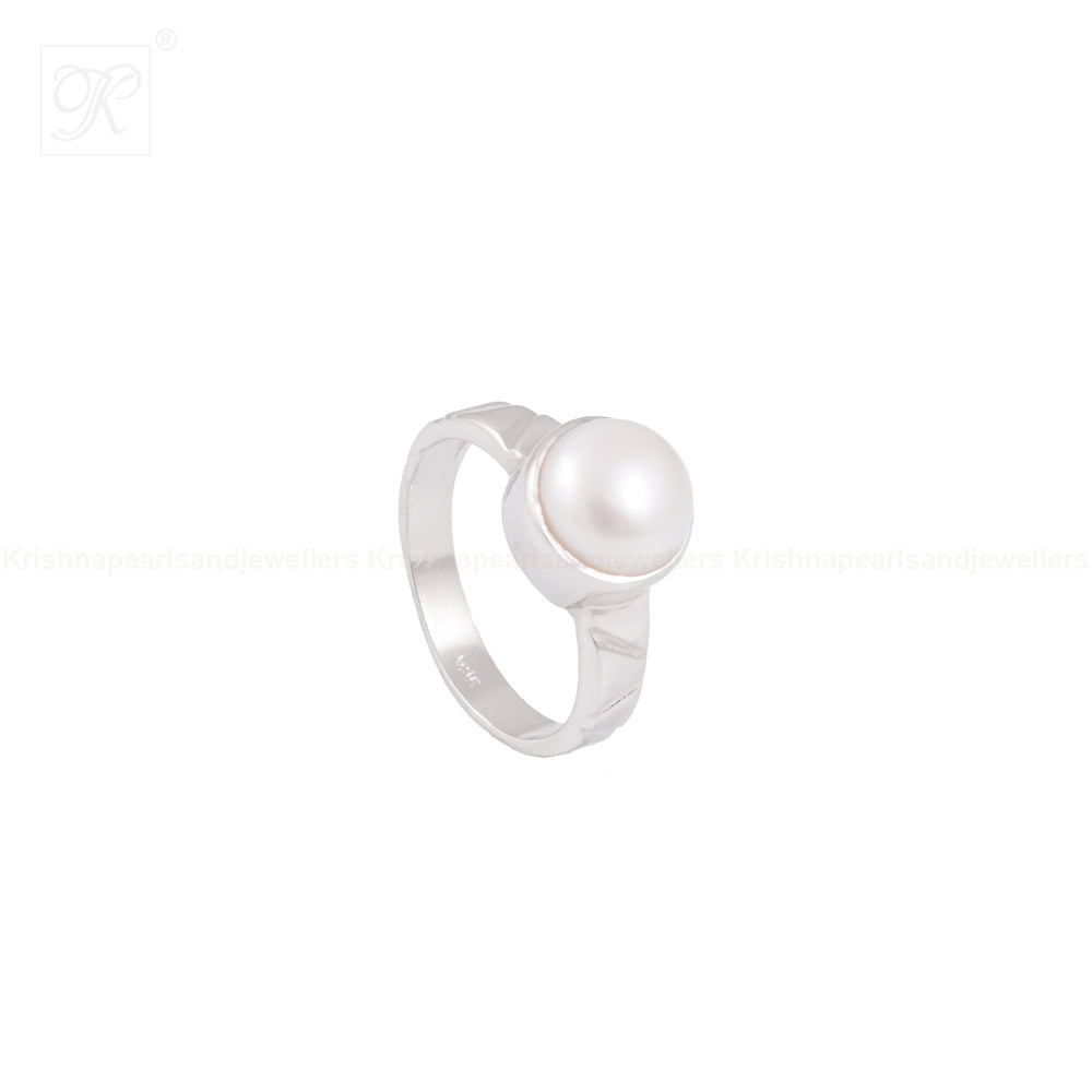 Lustrous Elegance: Sterling Silver Pearl | Krishna Pearls and Jewellers