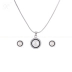 Eternal Grace Pearl Set – ROUND Cream Pearl | Krishna Pearls and Jewellers