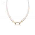 Golden Link White Pearl String Freshwater | Krishna Pearls and Jewellers