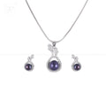 Bronze Radiance Pearl Drop Set Freshwater | Krishna Pearls and Jewellers