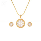 Royal Radiance Pearl Jewelry Set Freshwater | Krishna Pearls and Jewellers