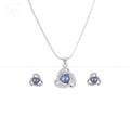 Midnight Swirl Black Pearl Set Freshwater | Krishna Pearls and Jewellers