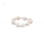 Organic Luxe: Baroque Pearl Bracelet with | Krishna Pearls and Jewellers