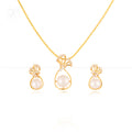 Elegant Teardrop White Pearl Pendant & | Krishna Pearls and Jewellers