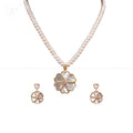 Celestial Radiance Pearl Jewelry Set | Krishna Pearls and Jewellers