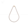 Elegant Cream White Round Pearl String – | Krishna Pearls and Jewellers