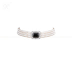 Green Grace Pearl Choker Set with | Krishna Pearls and Jewellers