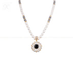 Ornate Radiance Pearl Jewelry Set | Krishna Pearls and Jewellers