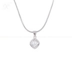 Diamond Frame White Pearl Ensemble | Krishna Pearls and Jewellers