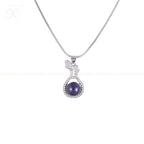 Bronze Radiance Pearl Drop Set Freshwater | Krishna Pearls and Jewellers