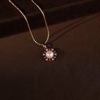 Golden Radiance Pearl Set Freshwater Pearl | Krishna Pearls and Jewellers