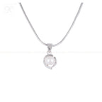 Lunar Grace ROUND Pearl Pendant & Earrings | Krishna Pearls and Jewellers