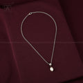 Lustrous Drop: White Pearl Pendant Fancy — view 1 — pearl jewellery — Krishna Pearls Hyderabad