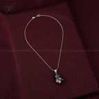 Mystic Bloom: Black Baroque Pearl Pendant | Krishna Pearls and Jewellers