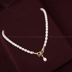 Golden Blossom Drop Pearl String Freshwater | Krishna Pearls and Jewellers