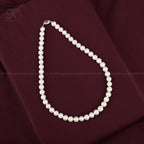 Classic White Round Pearl String – Timeless | Krishna Pearls and Jewellers