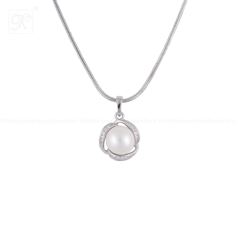 Swirling Radiance Pearl Set Freshwater | Krishna Pearls and Jewellers